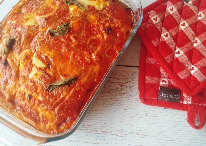 Timballo di melanzane al forno