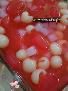 Foto resep Manisan Kolang-kaling Leci Nata de Coco