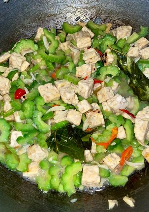 Foto resep Tumis Pare Tempe Teri