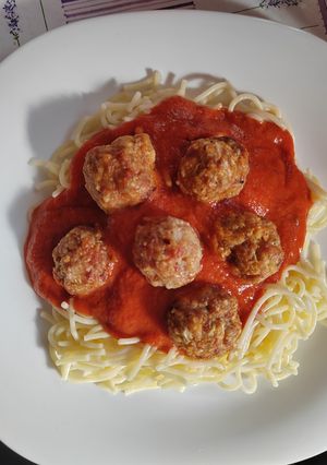 Húsgombóc Sütőben recept fotója