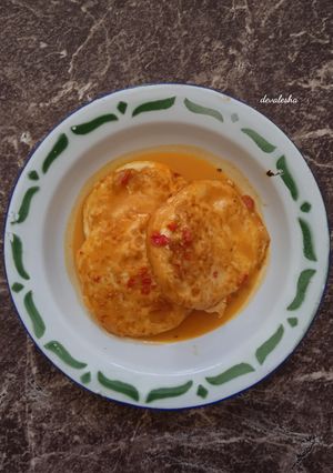 Foto resep Telur Ceplok Santan Pedas