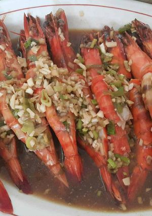 Foto resep Udang Kukus