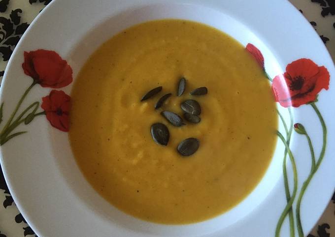 Easiest Way to Make Ultimate Butternut squash soup (tekvicová polievka)