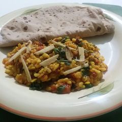 A picture of Mash ki bhoni daal.