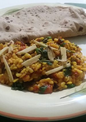 A picture of Mash ki bhoni daal.