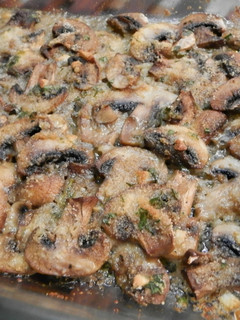 Una foto de Champiñones al horno