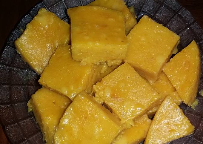 Resep Cake labu kuning oleh Meela Arozah - Cookpad