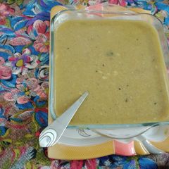 A picture of Kanak or qeema ka dalia.
