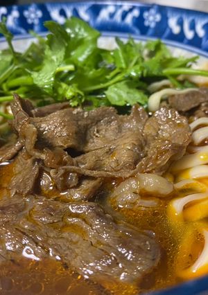 รูปของ บะหมี่เนื้อผัดซอส