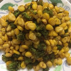 A picture of Broccoli And Sweet Corn Salad.