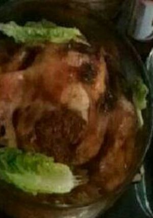 صورة لوصفة دجاج محشي