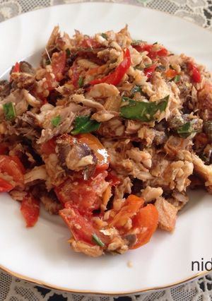 Foto resep Suwir Ikan (Kembung) Saos