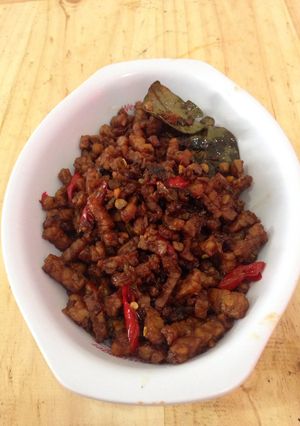 Foto resep Orek tempe pedas