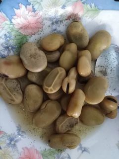 عکسی از دستور باقالا پخته