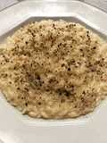 Risotto cacio e pepe