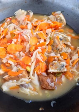Foto resep Oseng jamur, wortel, dan tahu bakso non MSG
