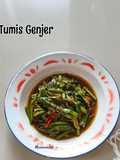 Tumis Genjer Pedas