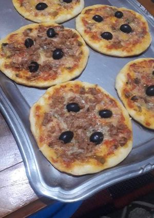 صورة لوصفة ميني بيتزا 😘🍕😋😋