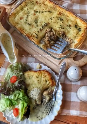 Gambar Chicken mash pie