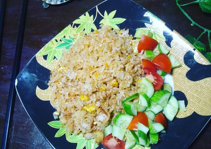 Mudah Banget Memasak Resep Nasi goreng boncabe acar mentimun