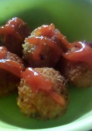 Foto resep Riceball Carrot