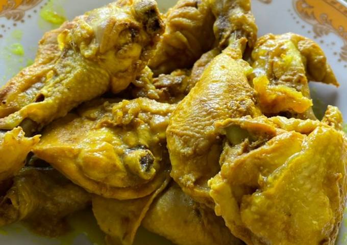 Resep Ayam Ungkep Bumbu Kuning Oleh Wulan Safitri Cookpad