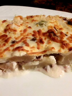 Una foto de Gratinado de verduras con carne