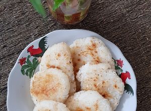 Foto resep Jadah bakar rice cooker