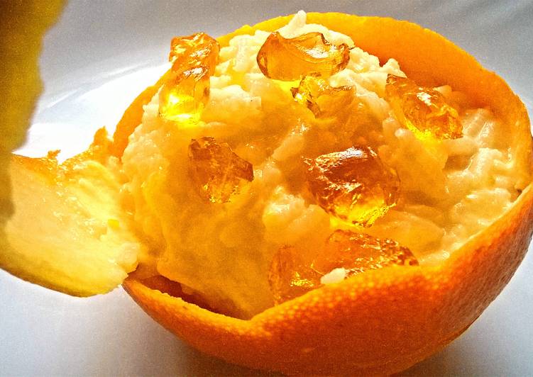 Recipe of Super Quick Homemade Orange Curd Rice Pudding