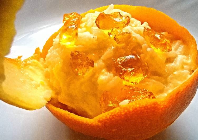 Simple Way to Make Speedy Orange Curd Rice Pudding