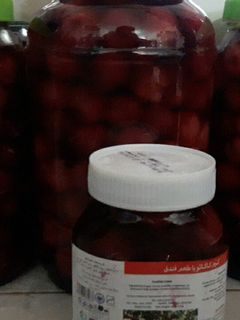 عکسی از دستور کمپوت آلبالو🍒🍒