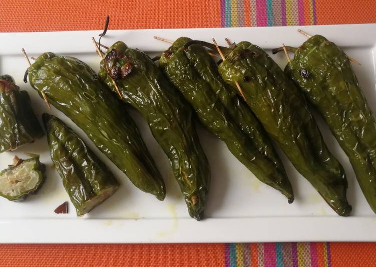 Pimientos asados rellenos de tortilla🌱vegetariana