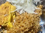 Gambar garnish nasi goreng anak