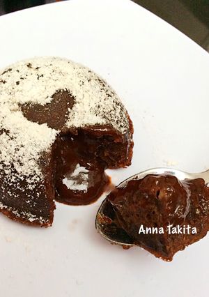 Foto resep Chocolava Praktis No Mixer No Oven