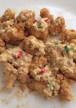 Foto resep Chicken salted egg