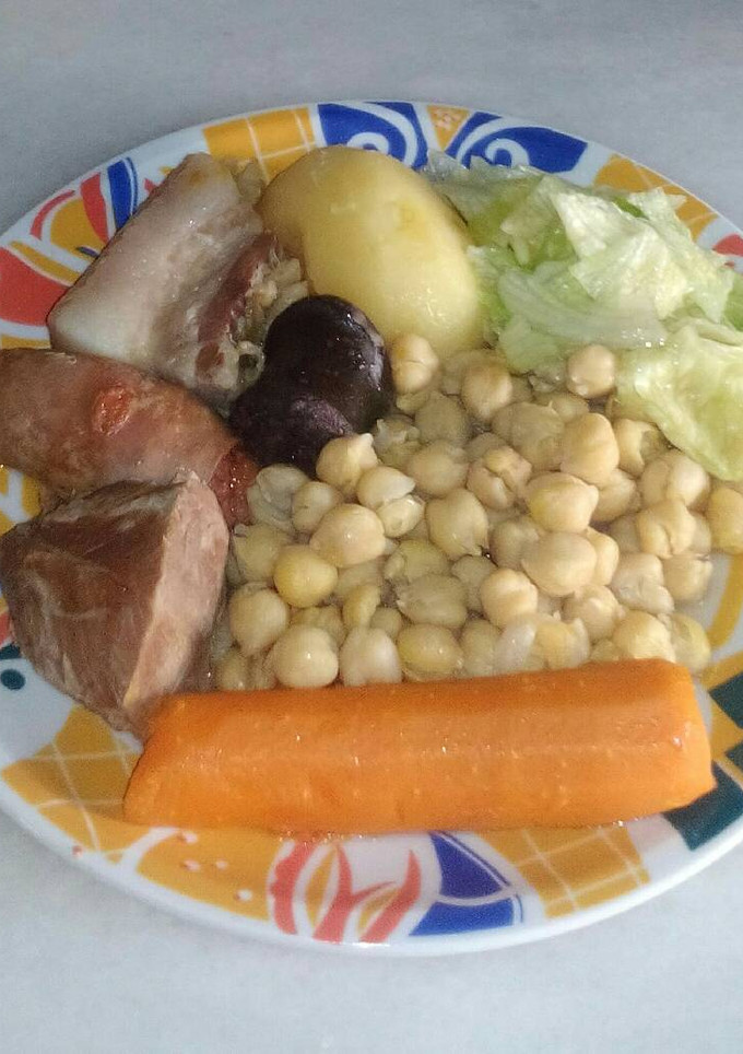 Una foto de Cocido madrileño (a mi manera)