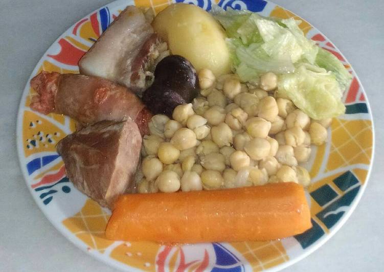 Cocido madrileño (a mi manera)