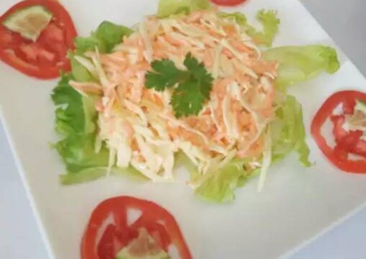 How to Make Yummy Coleslaw salad