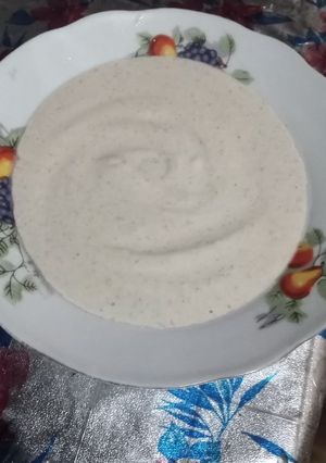 صورة لوصفة طحينه المحلات 👌