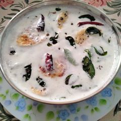 A picture of Lentil pancakes in beaten curd(weight loss recipe).