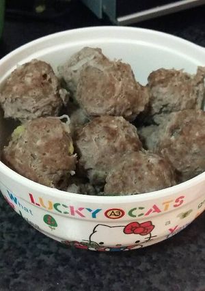 Foto resep Bakso sederhana ala al aina