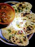 Restaurant style garlic naan