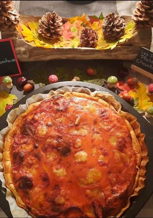 Une photo de La tarte Franche-Comtoise