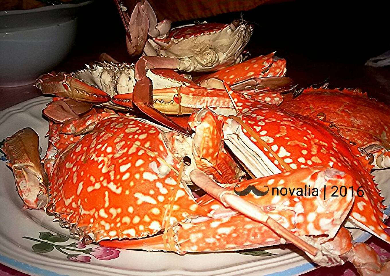 Kepiting Laut Rebus