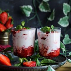Strawberry fool A picture of Strawberry fool.