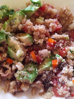 Una foto de Ensalada de quinoa