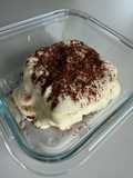 Fehérjedús tiramisu