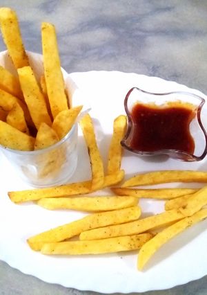A picture of Crispy French fries.