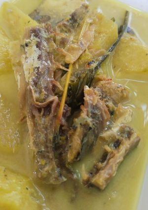 Gambar Masak Lemak Cili Padi Nenas + Ikan Masin Talang
