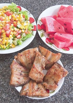 Hình của món Salad thập cẩm.